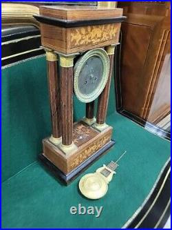 Horloge Pendule A Colonnes N° 3