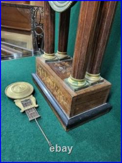Horloge Pendule A Colonnes N° 3