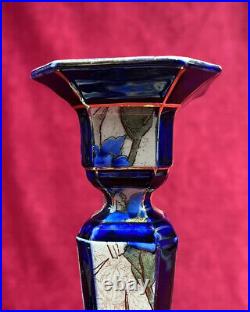 Horloge Pendule Art Nouveau Jugendstil Galle Saint Clement KG Luneville 19eme