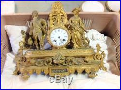 Horloge Pendule Chandeliers Candelabres Antique Clock
