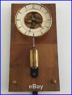 Horloge Pendule Électrique École Nationale Cluses Electric Clock E. N. H Cluses