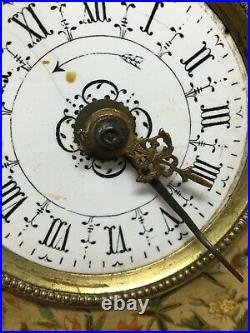 Horloge Pendule à Poser Carillon 1878 19 th Antique Clock