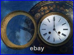Horloge/Pendule en Métal type Boulangère