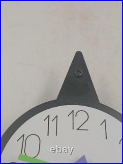 Horloge Pyramide à Balancier Design Postmoderne Vintage Années 80's dlg Memphis