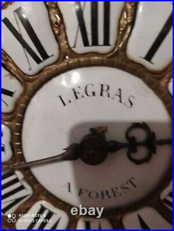 Horloge XVIII 3 cloches