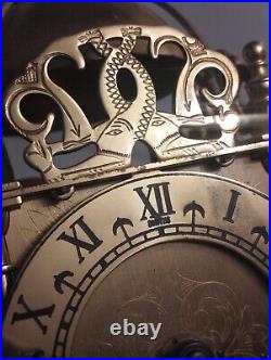 Horloge à lanterne Smiths vintage, horloge à balancier Made In Great Britain