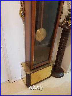 Horloge ancienne avec bronze 1m60 hauteur