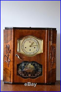 Horloge carillon ODO 11 marteaux 10 tiges gros rouleau numéro 24 ART DECO