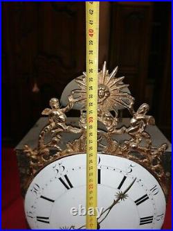 Horloge comtoise 18 ème, Louis XVI