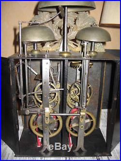 Horloge comtoise 3 cloches 1830