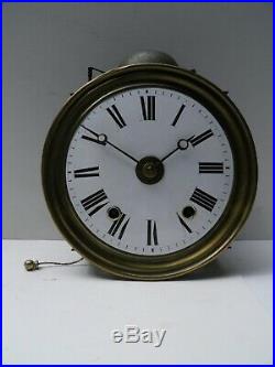 Horloge comtoise en format midi, reveil, denviron 1860