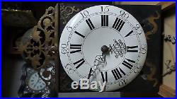 Horloge comtoise mensuel, XVIIIème, LOUIS XV, UHR, Clock, Reloj, Orologio