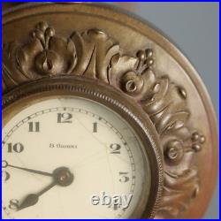 Horloge de Bureau Vintage Bronze Marbre Design des Années 20 Original Horloge de Bureau Vintage Bronze Marbre Design des Années 20 Original