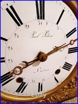 Horloge de Comptoir Paul Piton à Castres Vintage France Horloge de Comptoir Paul Piton à Castres Vintage France