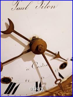 Horloge de Comptoir Paul Piton à Castres Vintage France Horloge de Comptoir Paul Piton à Castres Vintage France