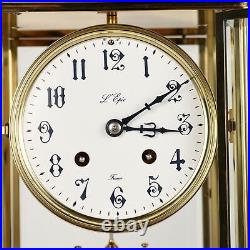 Horloge de Table Laiton France XX Siècle
