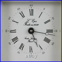 Horloge de Voyage L'Epée Laiton France XIX Siècle