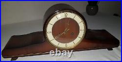 Horloge de buffet de FALLER, carillon 5 marteaux, vintage moderne, marche sonne
