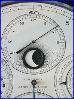 Horloge électro-mécanique Calendrier Perpétuel pendule clock uhr reloj orologio