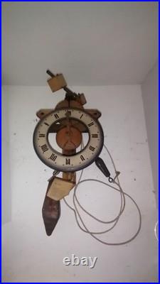 Horloge murale mécanique BUCO 1320 Réplique horloge du XIVe siècle Bois & Horloge murale mécanique BUCO 1320 Réplique horloge du XIVe siècle Bois &