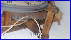 Horloge murale mécanique BUCO 1320 Réplique horloge du XIVe siècle Bois & Horloge murale mécanique BUCO 1320 Réplique horloge du XIVe siècle Bois &