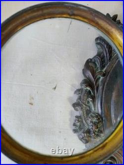 Horloge, pendule d'applique en bronze du XIXe siècle
