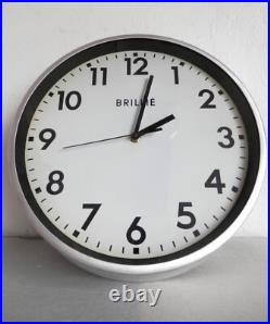 Horloge pendule industriel brillié lepaute bodet gare SNCF jielde tolix