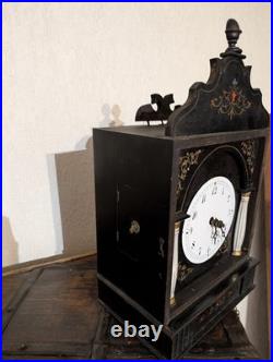 Horloge pendule murale Forêt Noire vintage