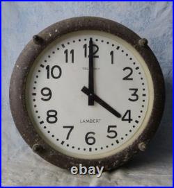 #Horlogerie Vintage# Type Indus. / Usine /Gare. Horloge Lambert Telesect