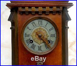 Japy Freres Pendule Bois Bronze Gothic Cathedrale 19eme Clock Cathedral Mantel