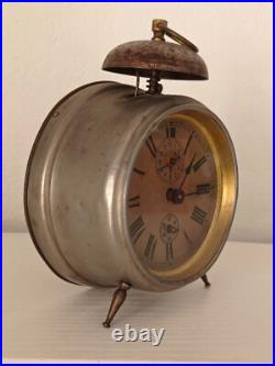 JUNGHANS Frères et Thomas HALLER Réveil à cloche Fonctionne OK