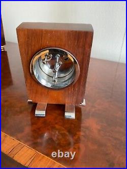Jaeger Lecoultre Tischuhr Pendule Reveil 8 Days Alarm Clock Art Deco Exceptional