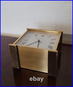 LUXOR Très Jolie Horloge Suisse de Table H. F. Quartz Swiss Made Pendule