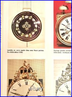 Lentille en verre opalin balancier pendule horloge clock uhr comtoise brun P6/10 Lentille en verre opalin balancier pendule horloge clock uhr comtoise brun P6/10