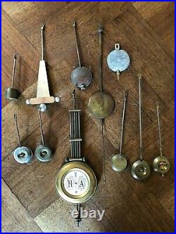 Lot De 10 Anciens Balanciers De Pendules, Horloges, N°6