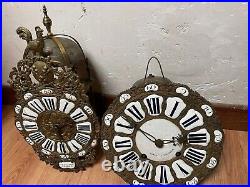 Lot De Mécanismes Horloge Comtoise Lanterne 18eme