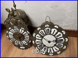 Lot De Mécanismes Horloge Comtoise Lanterne 18eme