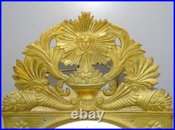 -MOUVEMENT MENSUEL PENDULE COMTOISE 1 MOIS XIXe 30 JOURS cadran fleuri réveil -MOUVEMENT MENSUEL PENDULE COMTOISE 1 MOIS XIXe 30 JOURS cadran fleuri réveil