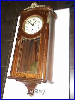 Magnifique carillon émaillé, horloge, musical wallclock, Uhr, relog, orologio