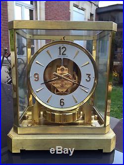 Magnifique et superbe Pendule horloge Atmos Jaeger Lecoultre 528