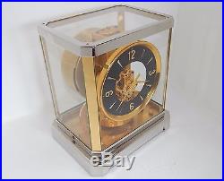 Magnifique horloge pendule (Clock) suisse Atmos Jaeger LeCoultre de 1952