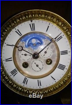 Mécanisme De Pendule Horloge Phases De Lune À Complications