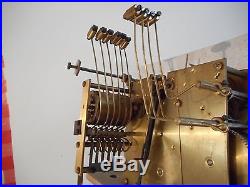 Mecanisne odo france 10 marteaux comtoise horloge pendule carillon