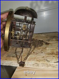 Miniature Horloge Comtoise Pendule Forêt Noire Carillon