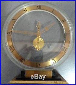 Montre pendule horloge jaeger lecoultre squelette ancien clock desing deco