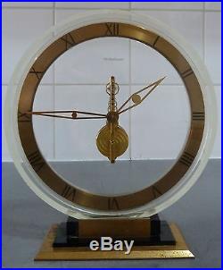 Montre pendule horloge jaeger lecoultre squelette ancien clock desing deco