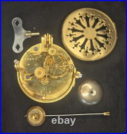 Mouvement (Ø 102 mm) pendule de Paris fonctionne horloge clock