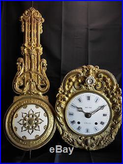 Mouvement / Balancier Horloge Comtoise / Clock Uhr Orologio