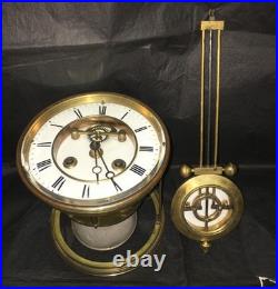 Mouvement Brocot Marti n°1577 pendule de notaire 135/145 fonctionnel