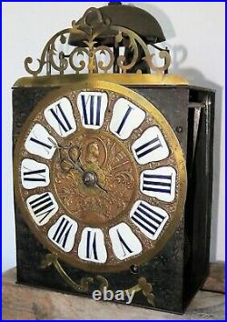Mouvement Comtoise début XVIII ieme siècle 1 aiguille Antique clock